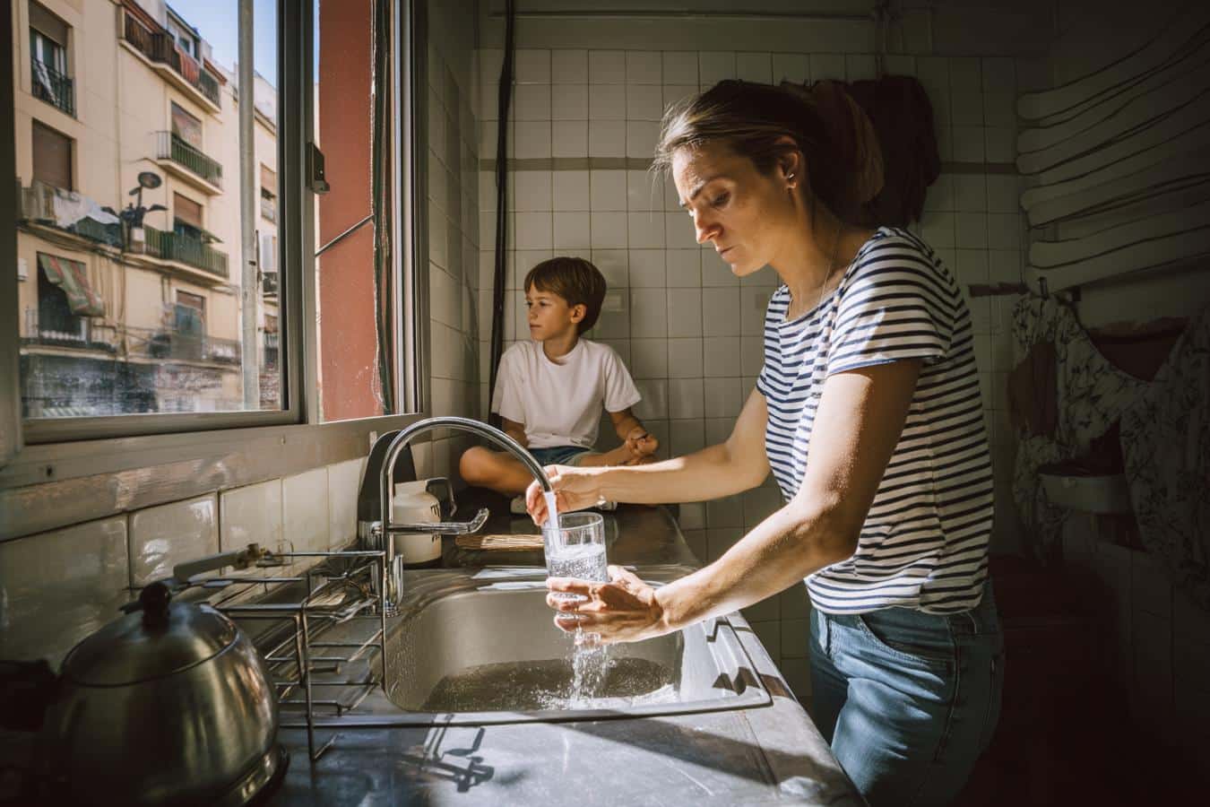 eau du robinet barcelone verre