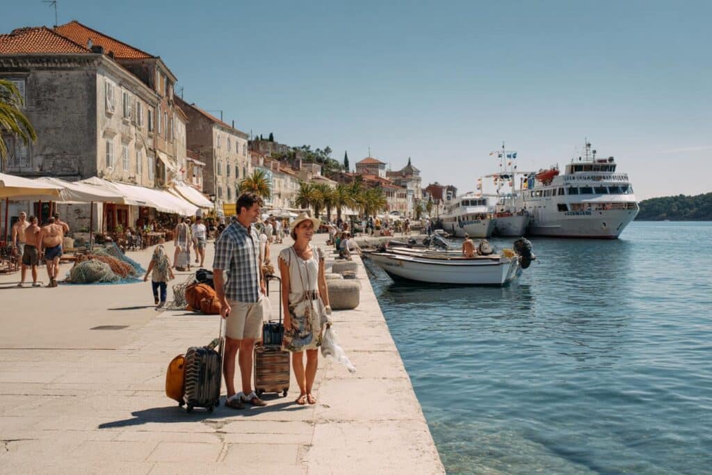 ile brac ou hvar croatie