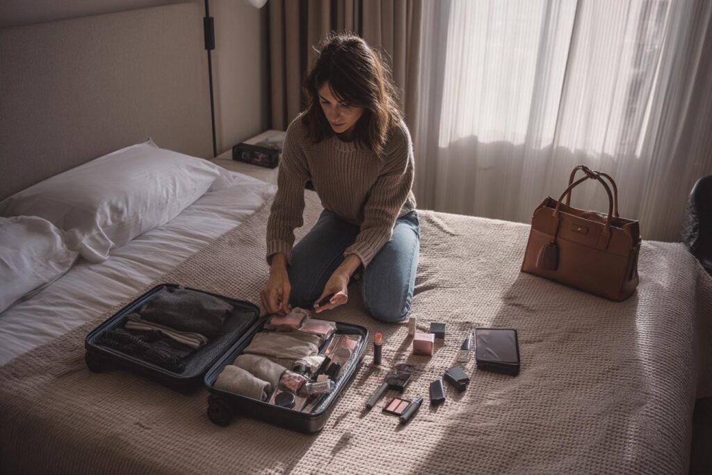 produits maquillage voyage trousse makeup