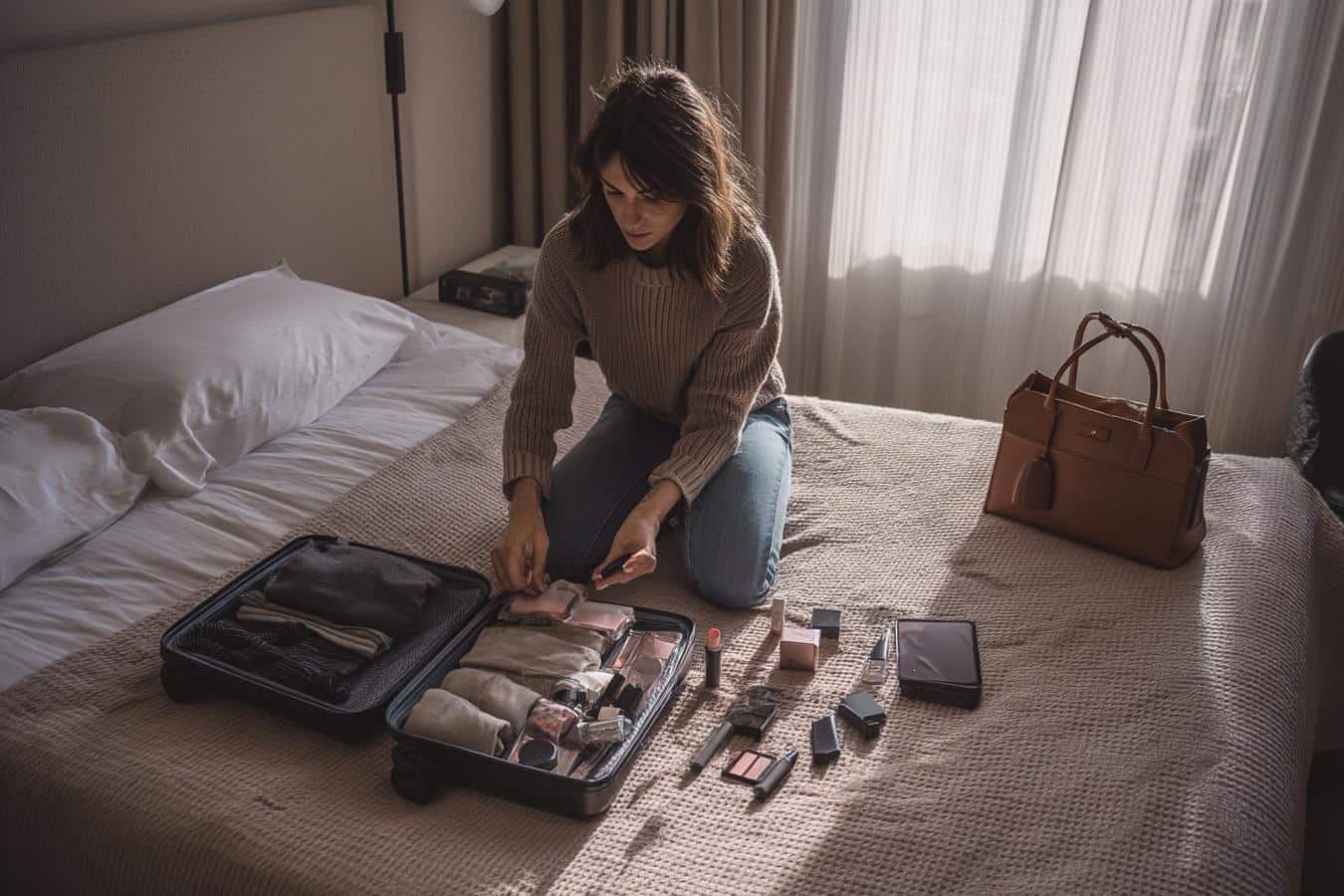 produits maquillage voyage trousse makeup