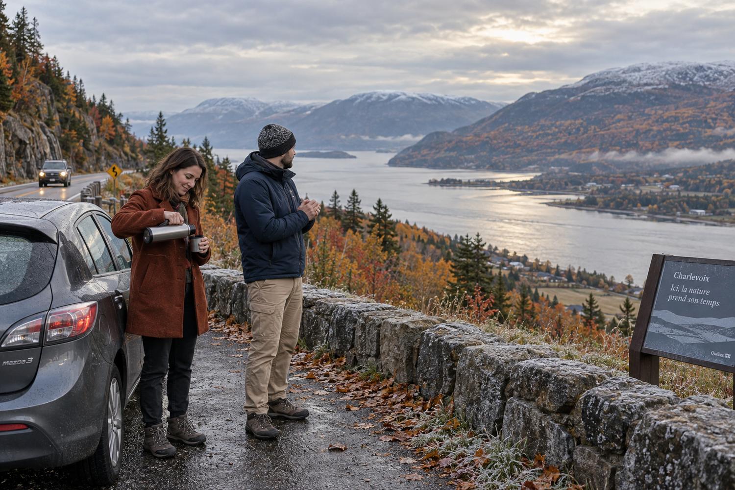 quebec en octobre aux couleurs automnales