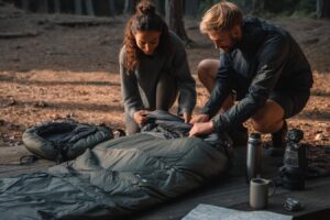 sac de couchage matelas integre choix