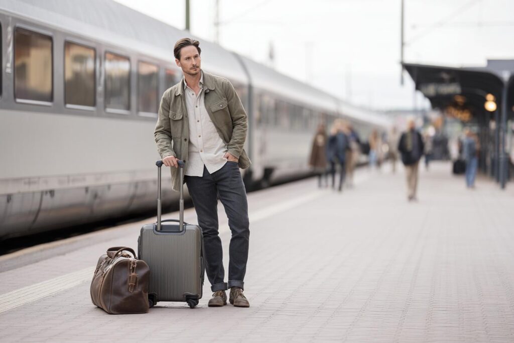 sac de voyage homme moderne