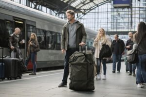 sac de voyage roulettes 150l