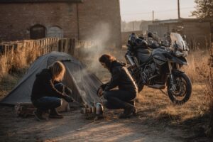 tente 2 places moto camping