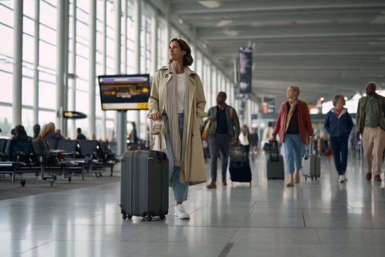 valise 4 roues taille moyenne