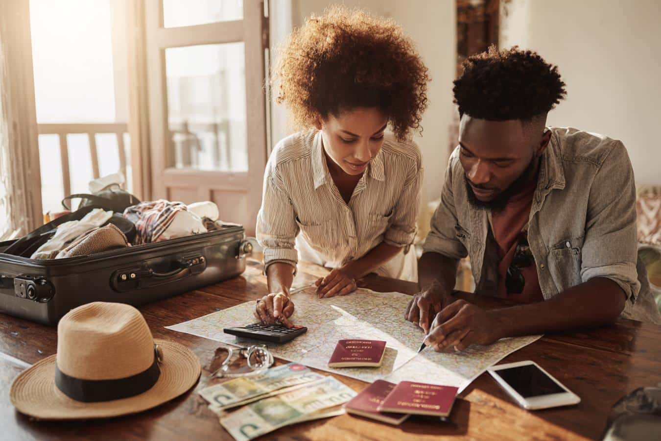 valise passeport carte budget tunisie