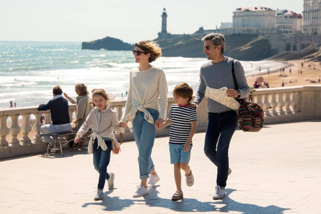 visiter biarritz en famille activites